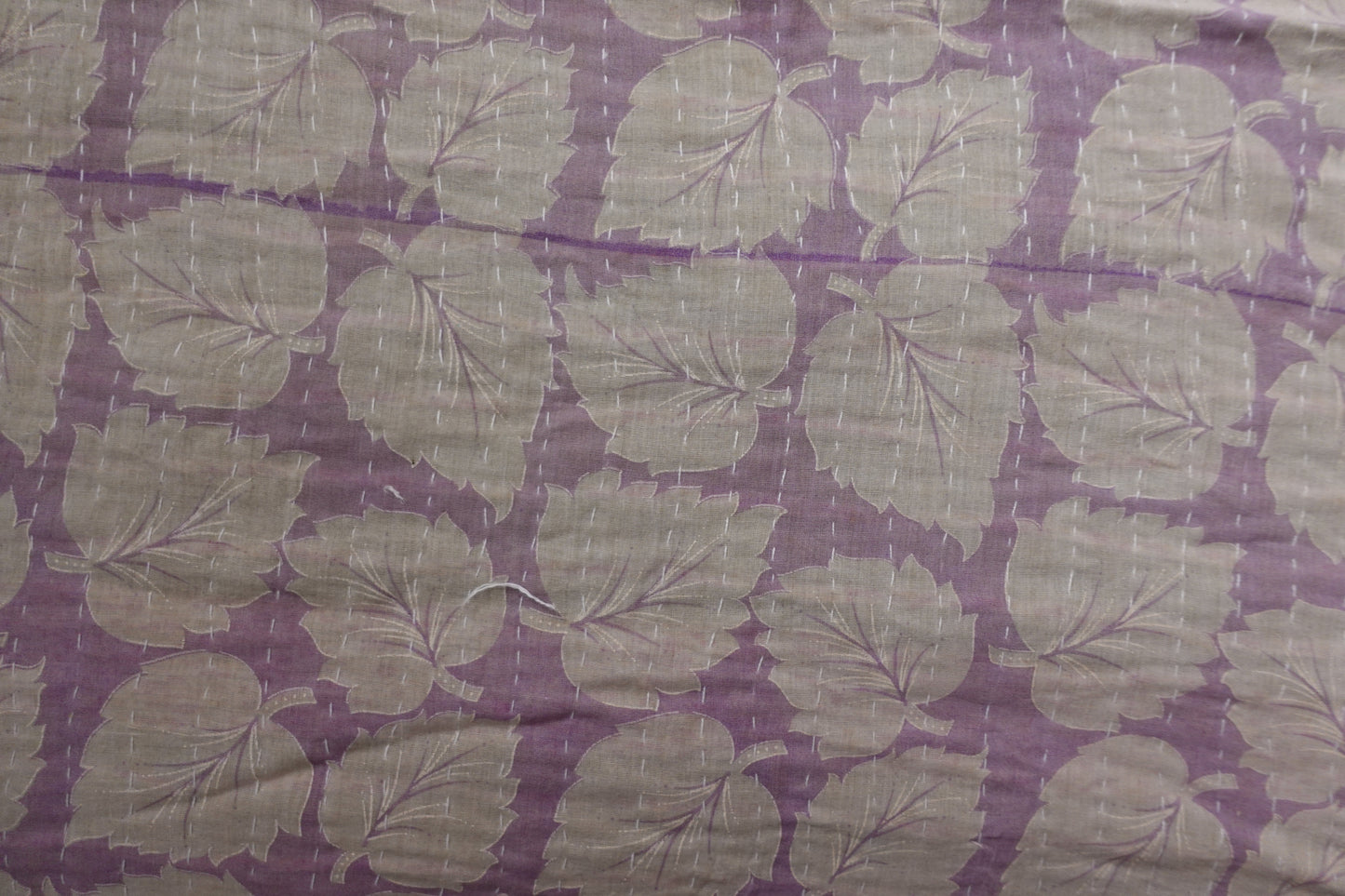 Reversable Vintage Sari Throw | 106