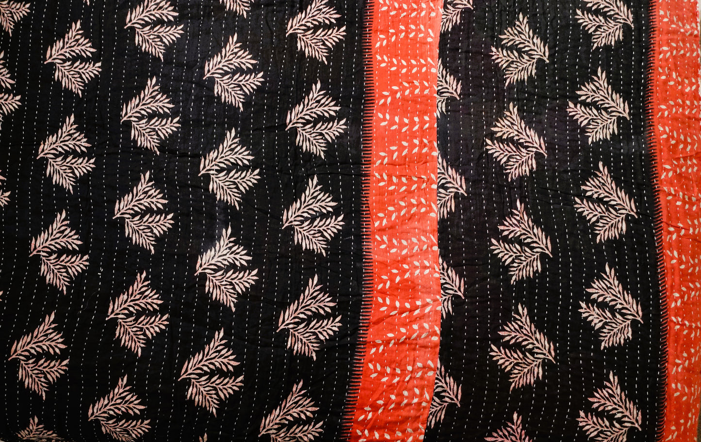 Reversable Vintage Sari Throw | 132