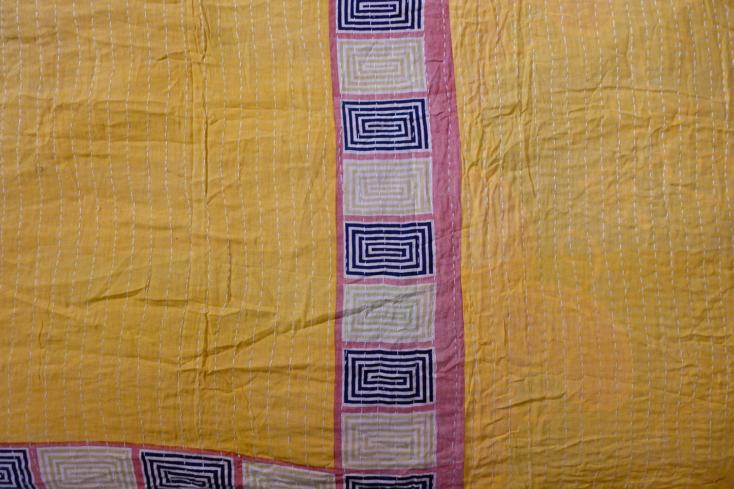Reversable Vintage Sari Throw | 132