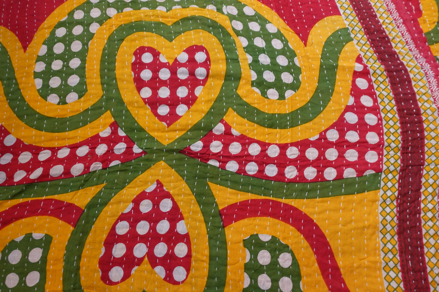 Reversable Vintage Sari Throw | 145