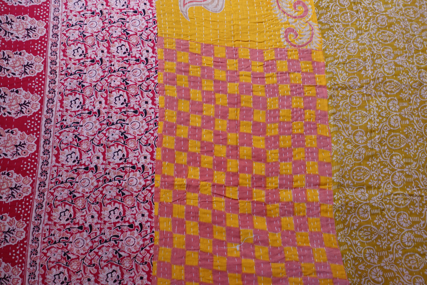 Reversable Vintage Sari Throw | 175