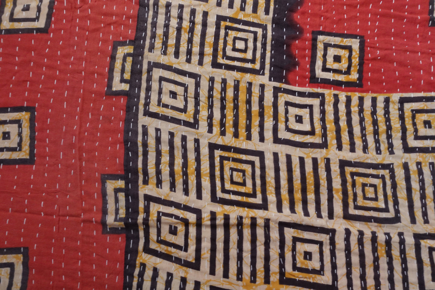 Reversable Vintage Sari Throw | 181