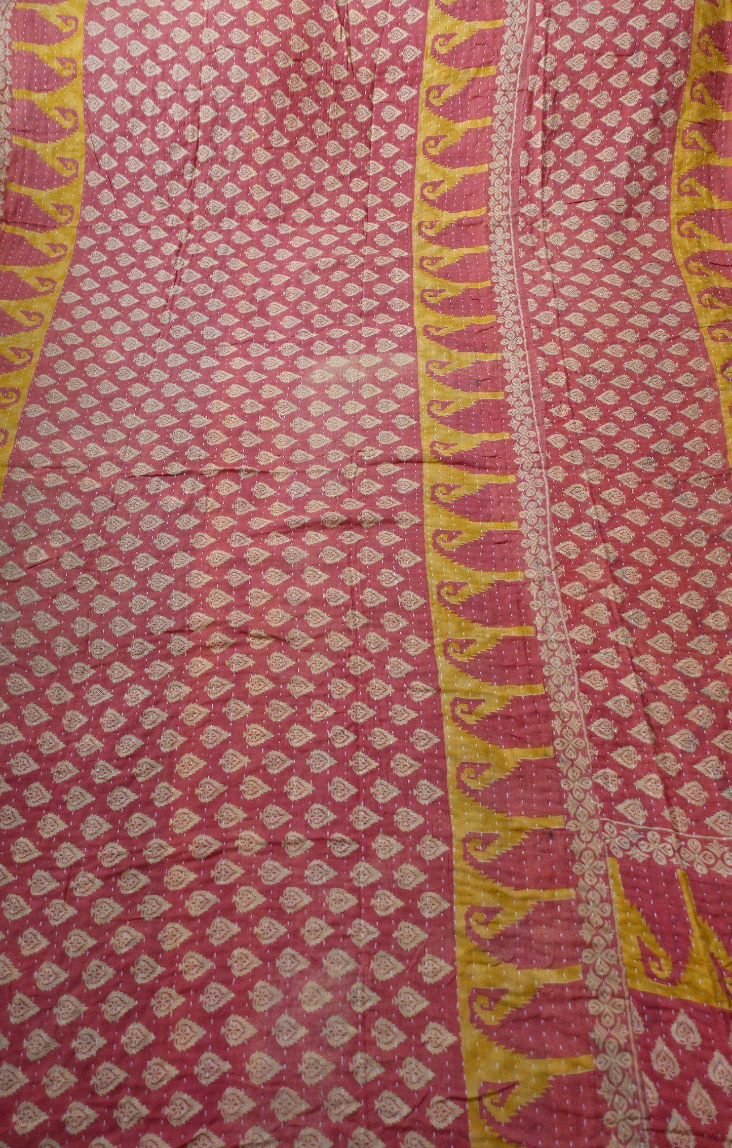 Reversable Vintage Sari Throw | 183