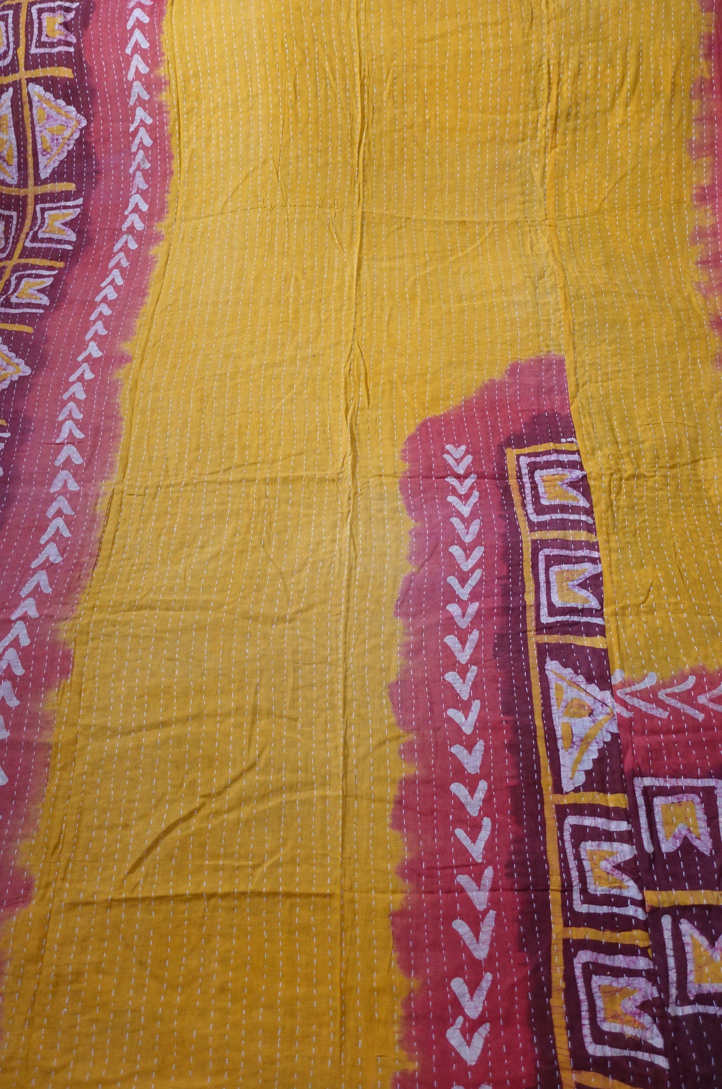 Reversable Vintage Sari Throw | 187