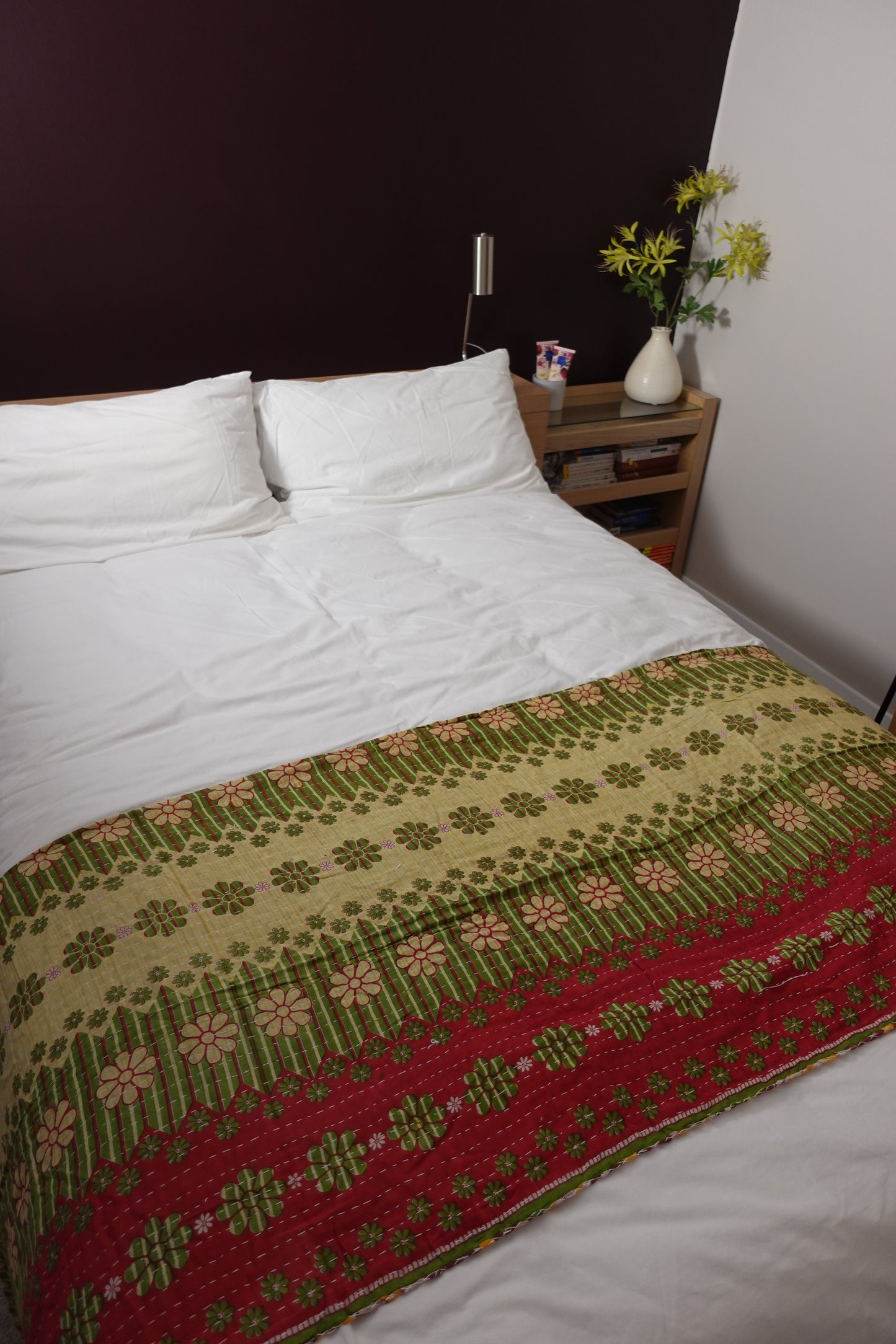 Reversable Vintage Sari Throw | 187