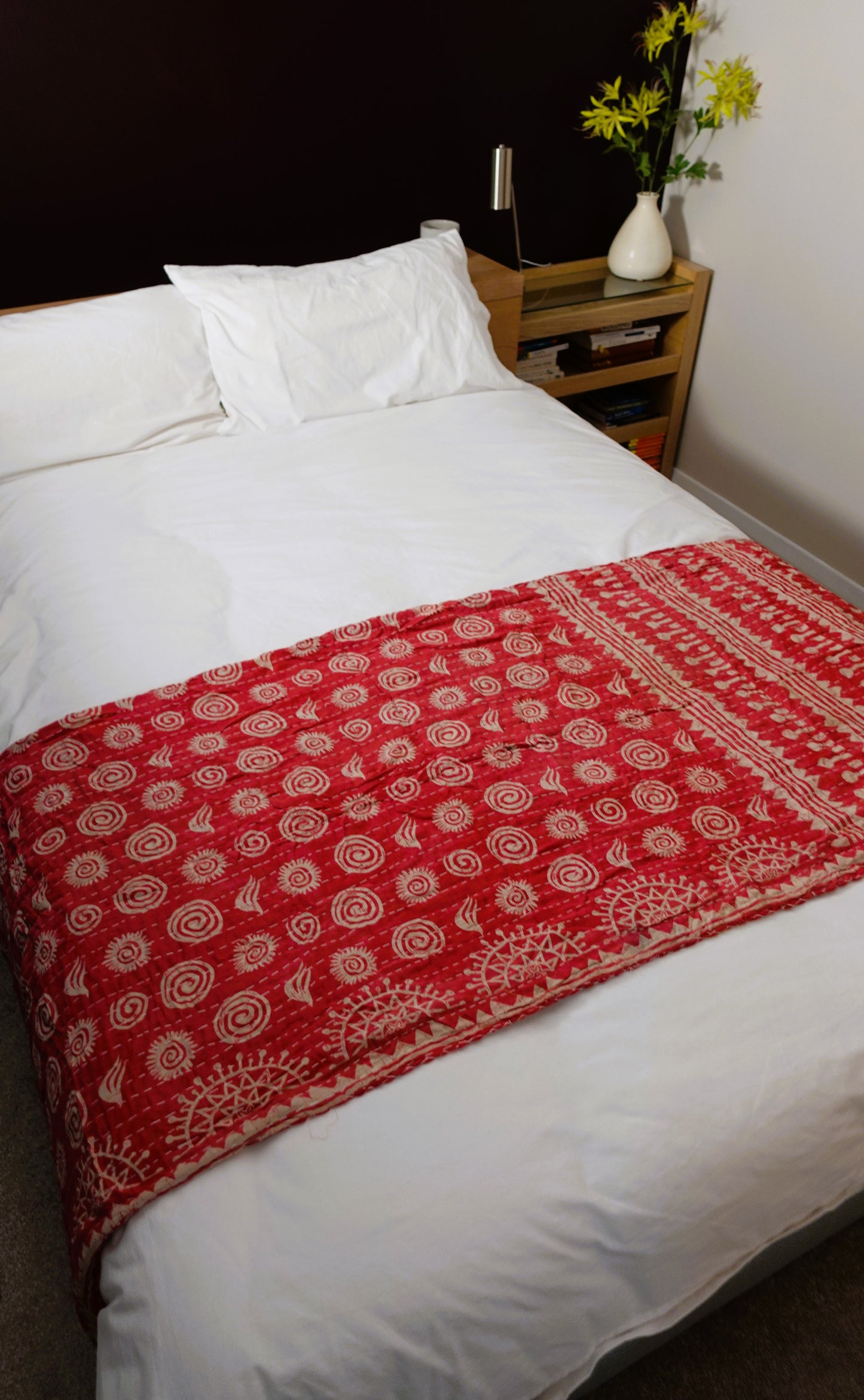 Reversable Vintage Sari Throw | 159